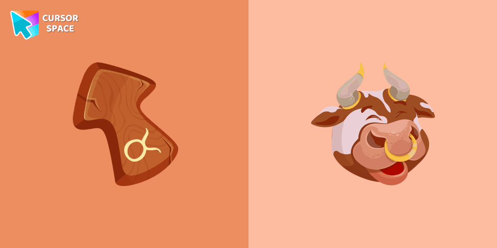 Taurus Zodiac Sign cursor